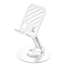 Holder Universal for Phone Tablet Table Height Adjustable-White