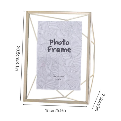 Delicate And Concise Style Metal Picture Frames, Multi Functional Design For Every Application, Amenable To Any Use (1) 2