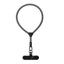 Adjustable Cellphone Lanyard Strap-Deep Space Grey Racket type