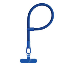 Phone Lanyard Adjustable Hand Wrist Strap-Gem Blue P shaped