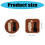 Comfortable Chair Pad With NonSlip Bottom Mats-brown Square 4