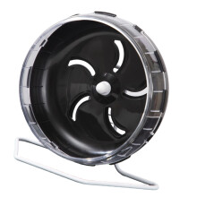 Hamster Cage Running Wheel Quiet Exercise Roller Toy for-black