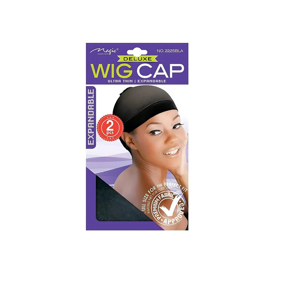 Sleek Hair - Synthetic Hair Band Wigs Unisex Not,Specified Magic Deluxe Wig Cap 2225Bla
