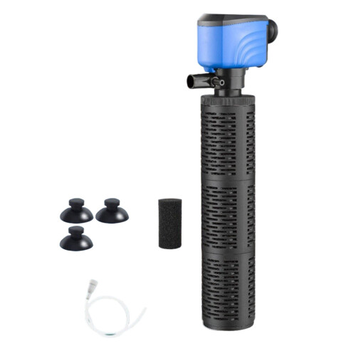 Quiet Internal Aquariums Filter Pump Triples Action-35W