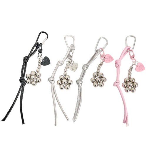 Lightweight Flower Wrist Lanyard for Phone and Tablets-silver 1