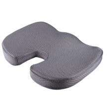 Memory Foam Gels Cushions Offers-Dark Gray Mesh non slip memory