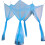 Square Mosquitoes Net Girls Room Decorations-Blue 1
