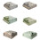 Chic Pattern Lightweight Coverlet Sleep Blanket-Rhine Green B 2