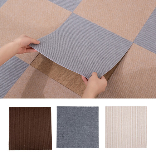 Slip proof Rug Small Carpet Cuttable for-3060cm Beige white 1