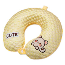 Comfortable and Portable Neck Pillow Unique Animal Ushaped-Cat
