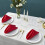 10Pcs Cotton Dinner Napkins Soft Absorbent Comfortable-White 5