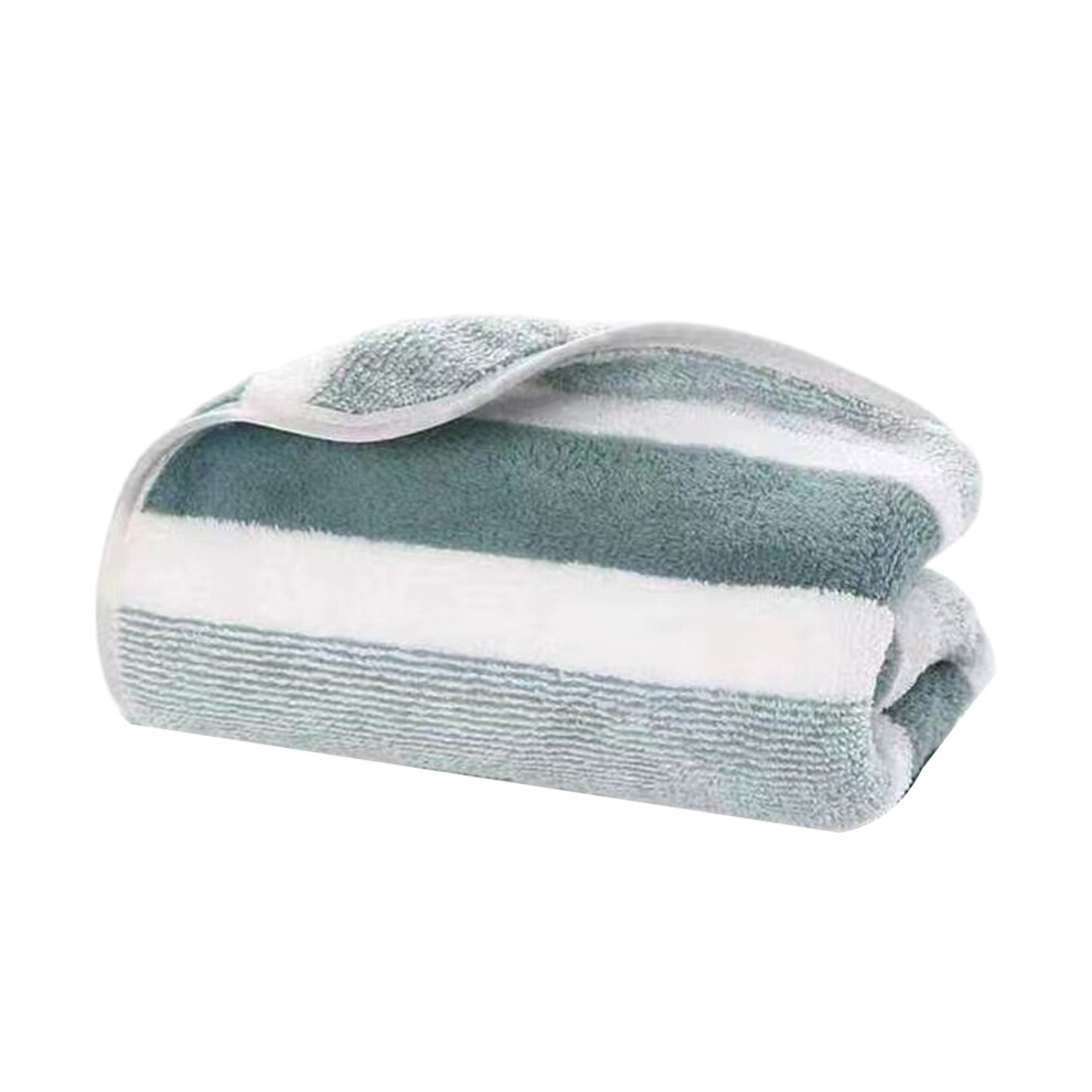 Quick Drying Hand Towel In Corals Fleece- Towel 35 75Cm Green
