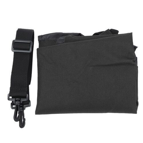 Oxford Cloth Wetsuit Changing Mat with Shoulder Strap - Black, 68.5cm 2