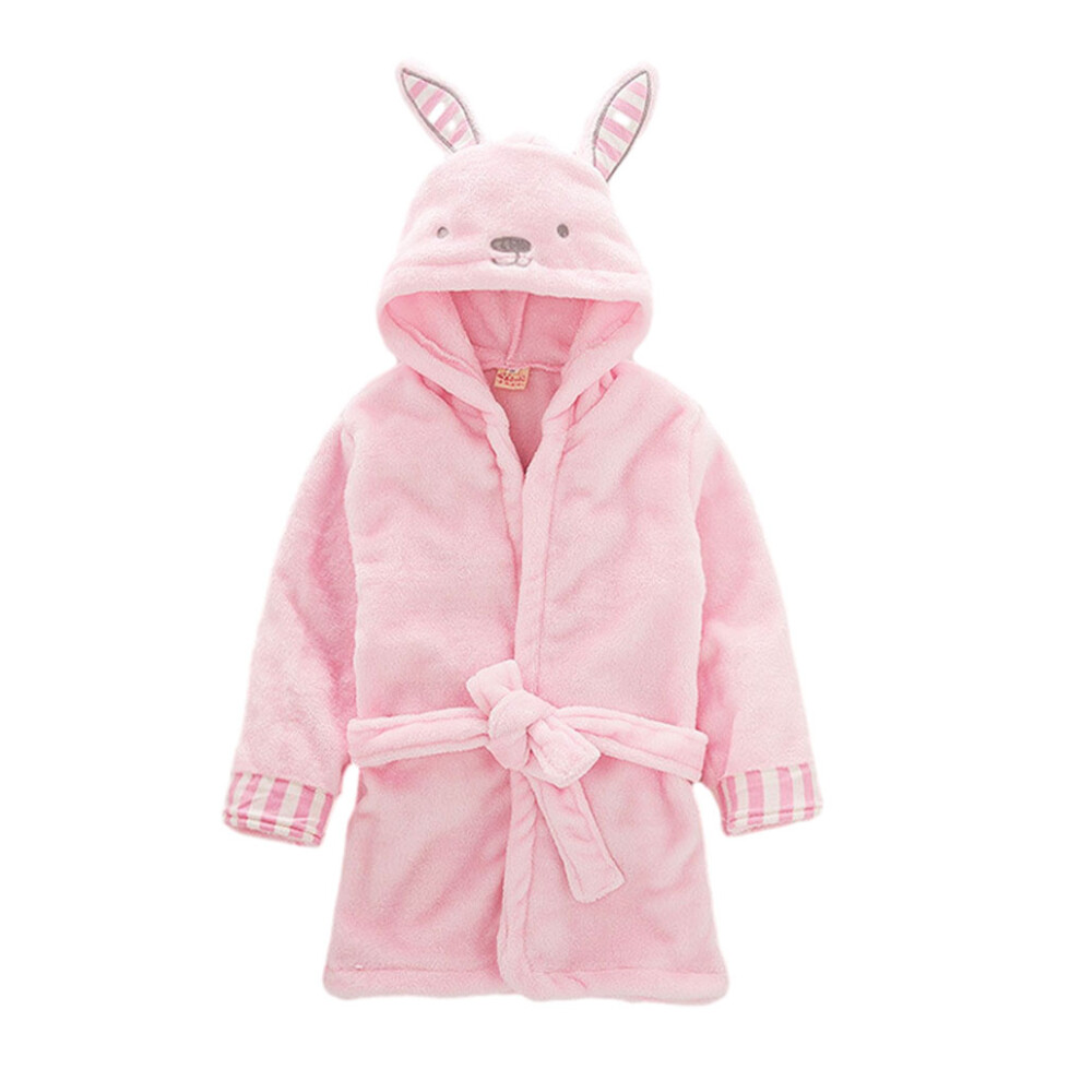 (pink, 110) Newborn Boy Girl Animal Bathrobe – Adorable For Memorable Bath Time-image-OPC-PN9SCKV-NEW