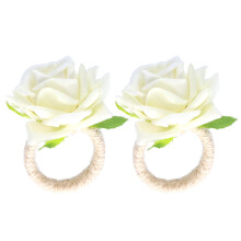 Artificial Flower Boutonniere Set Elegant Navy Blue Rose Corsage Rustic Rose Table Decor Reusable Silk Rose Corsage Set For Wedding Decor Occasions