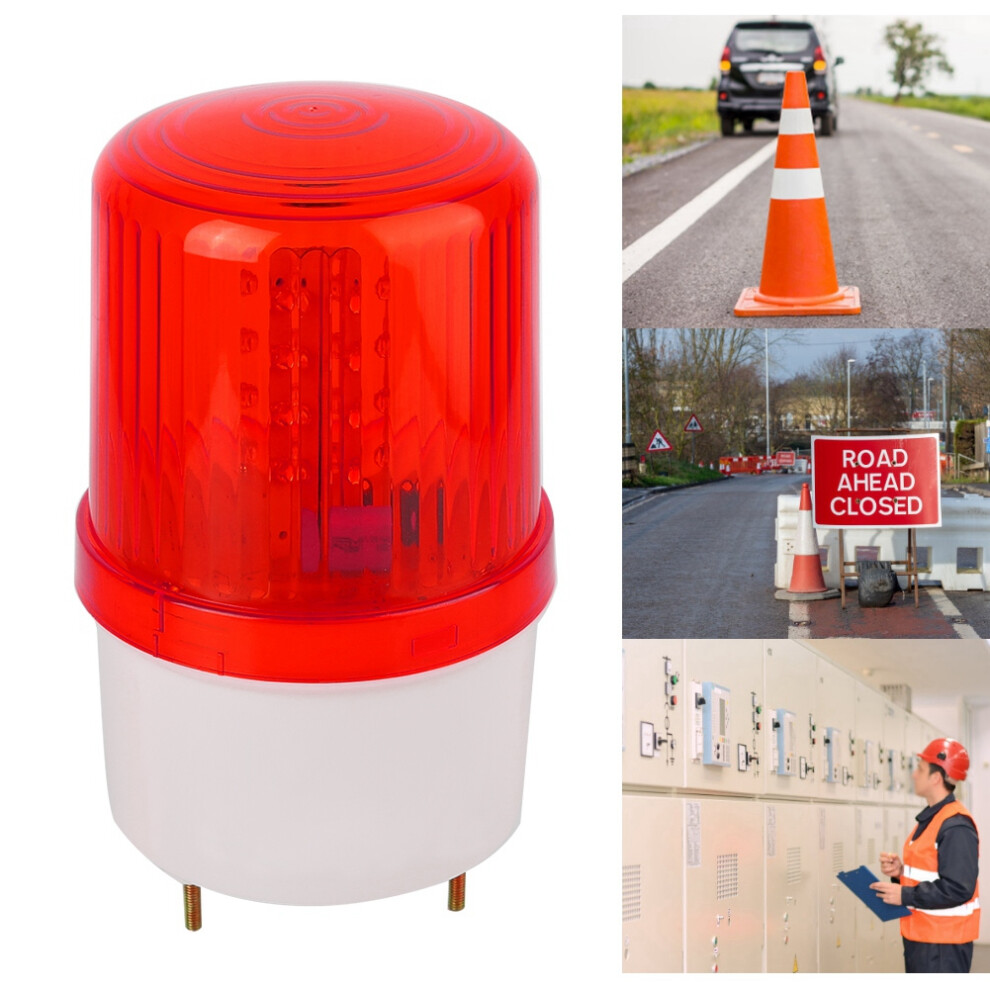 Led Warning Flashing Beacon For Traffic & Construction 110V Red/Light 5041364071065