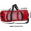 Mesh Dive Bag  Cylindrical Mesh Duffle With Adjustable Strap, Red, LargeCapacity Snorkel Equipment Bag InsideHook 5