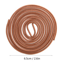 Natural Sandalwood Coil Incense 48 Plates, 4-Hour Aromatherapy