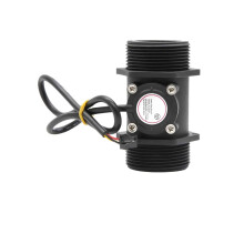 11/2 Inch Plastic Nylon Flowmeter Hall Effect Switch Water Counter For Pool Liquids Flow Sensor