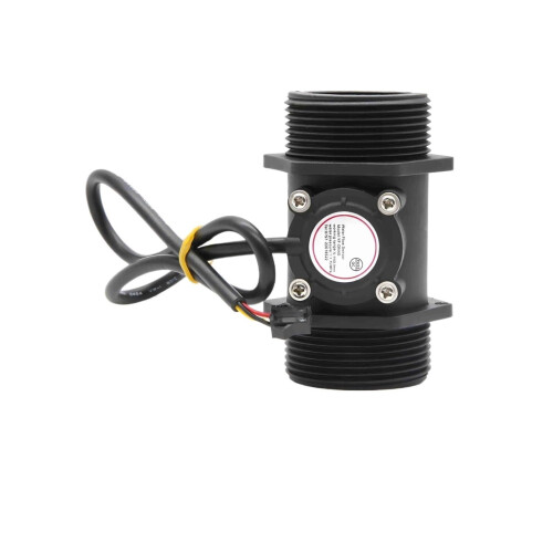 11/2 Inch Plastic Nylon Flowmeter Hall Effect Switch Water Counter For Pool Liquids Flow Sensor