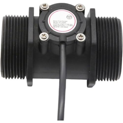 11/2 Inch Plastic Nylon Flowmeter Hall Effect Switch Water Counter For Pool Liquids Flow Sensor 2