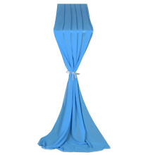 Unique Chiffon Table Runner for Cake Table Create-Lake Blue