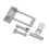 1/10 RC-Servo-Halter SCX10 III AR45P Ti-Farbe 6