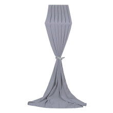 Unique Chiffon Table Runner for Cake Table Create Festival-grey