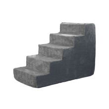 Pet Stairs 3 Tiers Steps Climbing Stairs-Right angle 5 layers