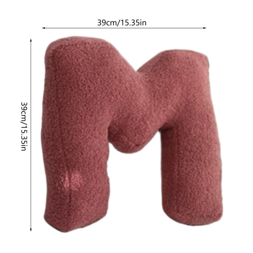 English Alphabets Pillows Letter Cushions for Study- Type O 1