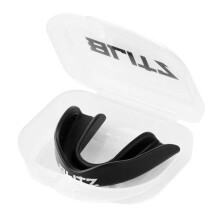 (Black, Adult) Blitz Sports Single Layer Gum Shield