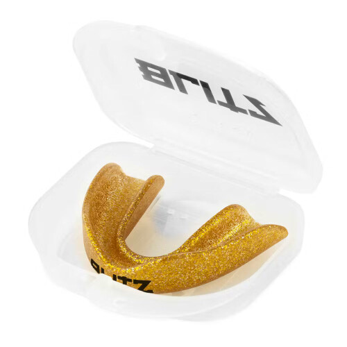 (Blue, Adult) Blitz Sports Single Layer Gum Shield 2