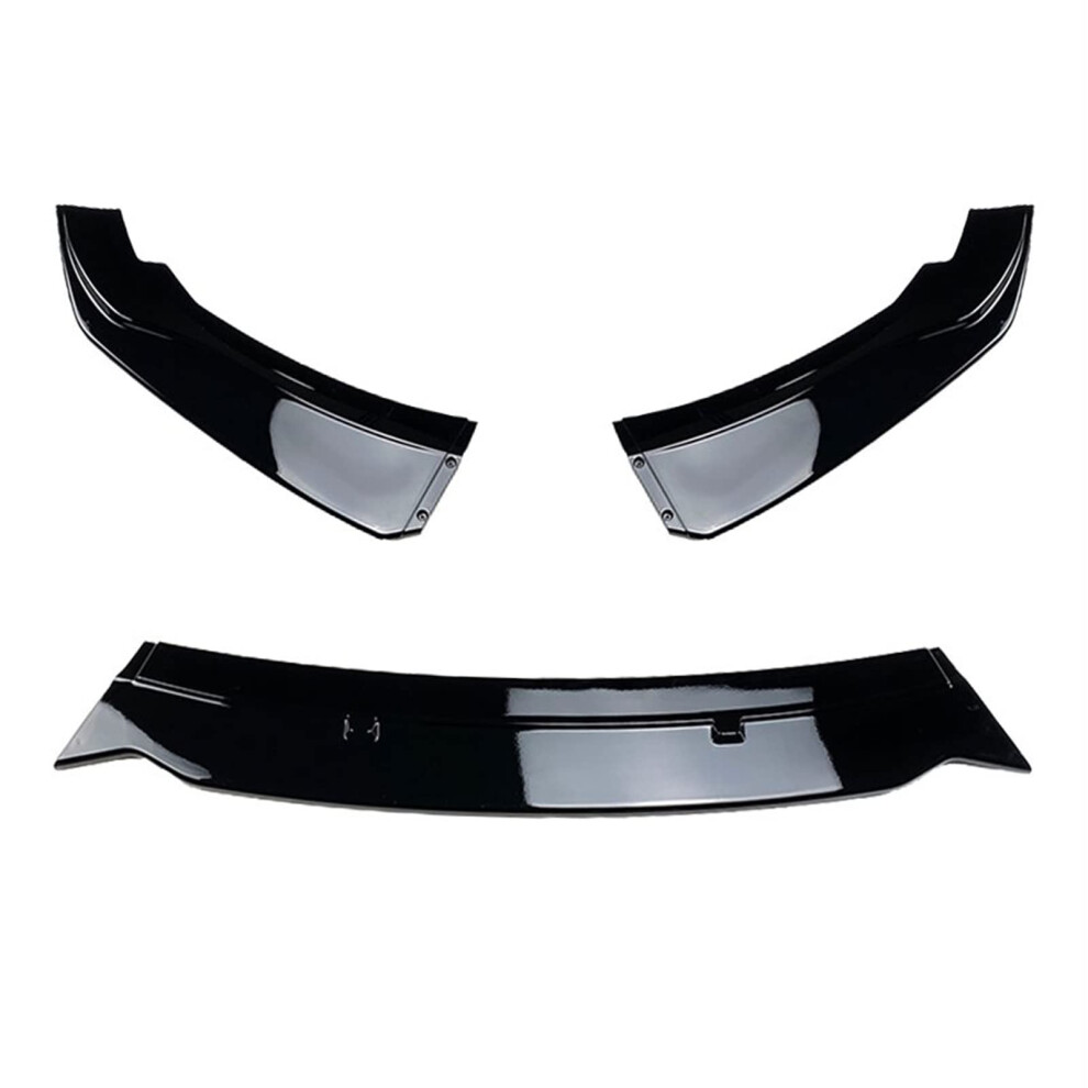 Car Spoiler Front Bumper Splitter Lip Protector Body Kit Gloss For 2 Series F22 F23 20142021 Black 9339159471562