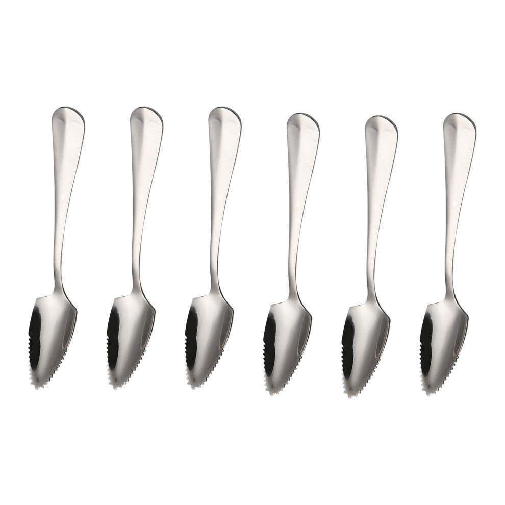 6pieces Smooth Stainless Steel Childrens Spoon For Safe Eating-image-OPC-PN9TFT5-NEW