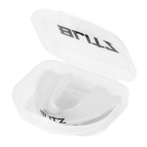 (Clear, Adult) Blitz Sports Single Layer Gum Shield