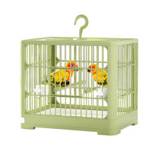 Large Capacity Birdcage for Budgies Parrot Villa Bird-Green