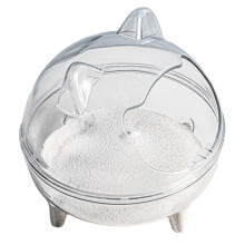 Easily Clean Small Animal Sand Bath Tub for Hamster Hedgehogs-M
