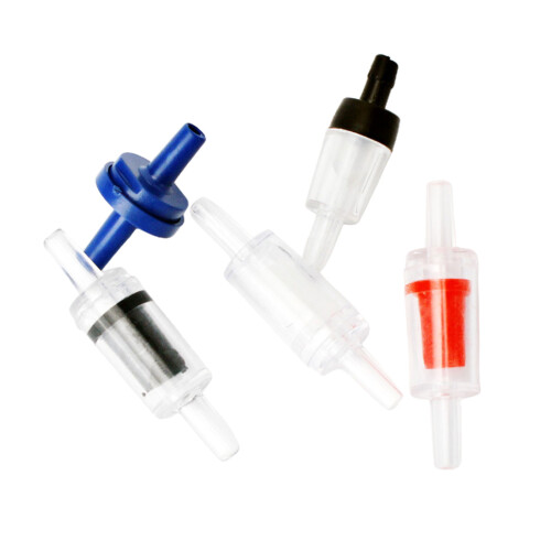 30PCS Plastic Check Valves for Aquarium-Black large stop val 1