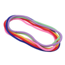 6 Pcs Colorful Silicone Stretchy Coil Sensory Necklaces for Kids
