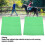 2PCS Green Nylon Horse Training Flags, Durable Equestrian Flags for Activity 3