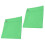 2PCS Green Nylon Horse Training Flags, Durable Equestrian Flags for Activity 15