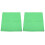 2PCS Green Nylon Horse Training Flags, Durable Equestrian Flags for Activity 2
