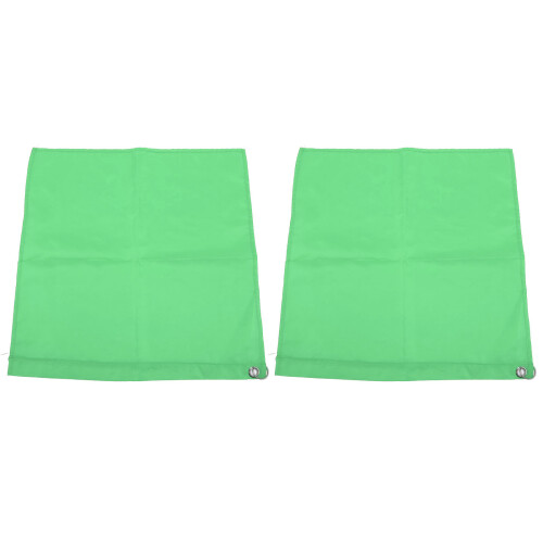 2PCS Green Nylon Horse Training Flags, Durable Equestrian Flags for Activity 1