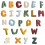 Stylish Alphabets Decorative Pillow for Couch, Back- Type I 4
