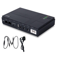 10400 mAh Mini Portable UPS Multipurpose 5V 9V 12V Output Uninterruptible Power Supply For WiFi IP Cam 1A