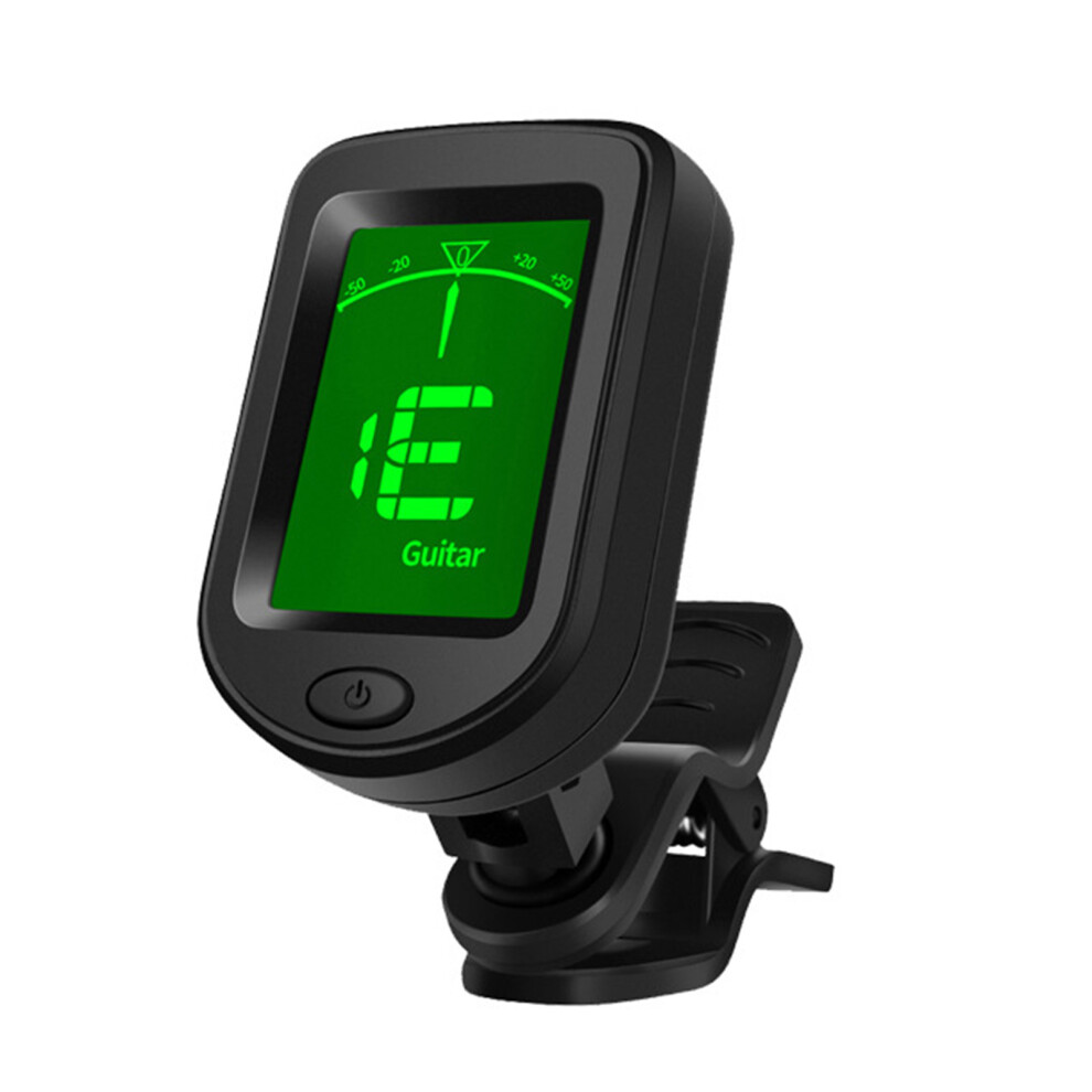 Digital Clip-On Tuner For Guitar & Ukulele, Lcd Display, A0-C8 Range 5011364077091