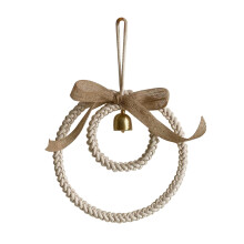 INS Nordic Style Baby Rattles Handmade Wooden-double wind chime