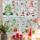 Christmas Window Clings Stickers Set Double Sided-DJ4035 7