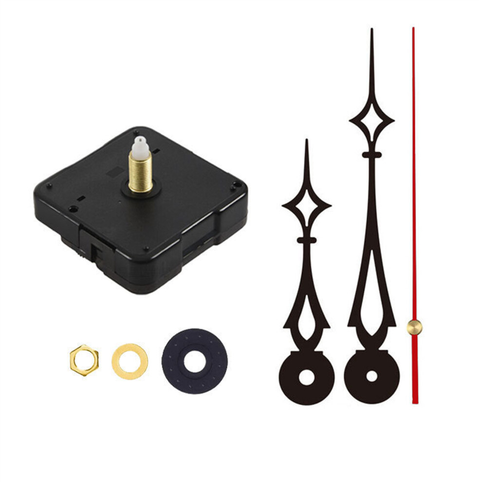 Shaft Length 20mm High Torque Clock Movement-black red-image-OPC-PN9TRNW-NEW