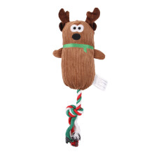 Jouet à mâcher en peluche pour chien, jouet de noël-Wapiti
